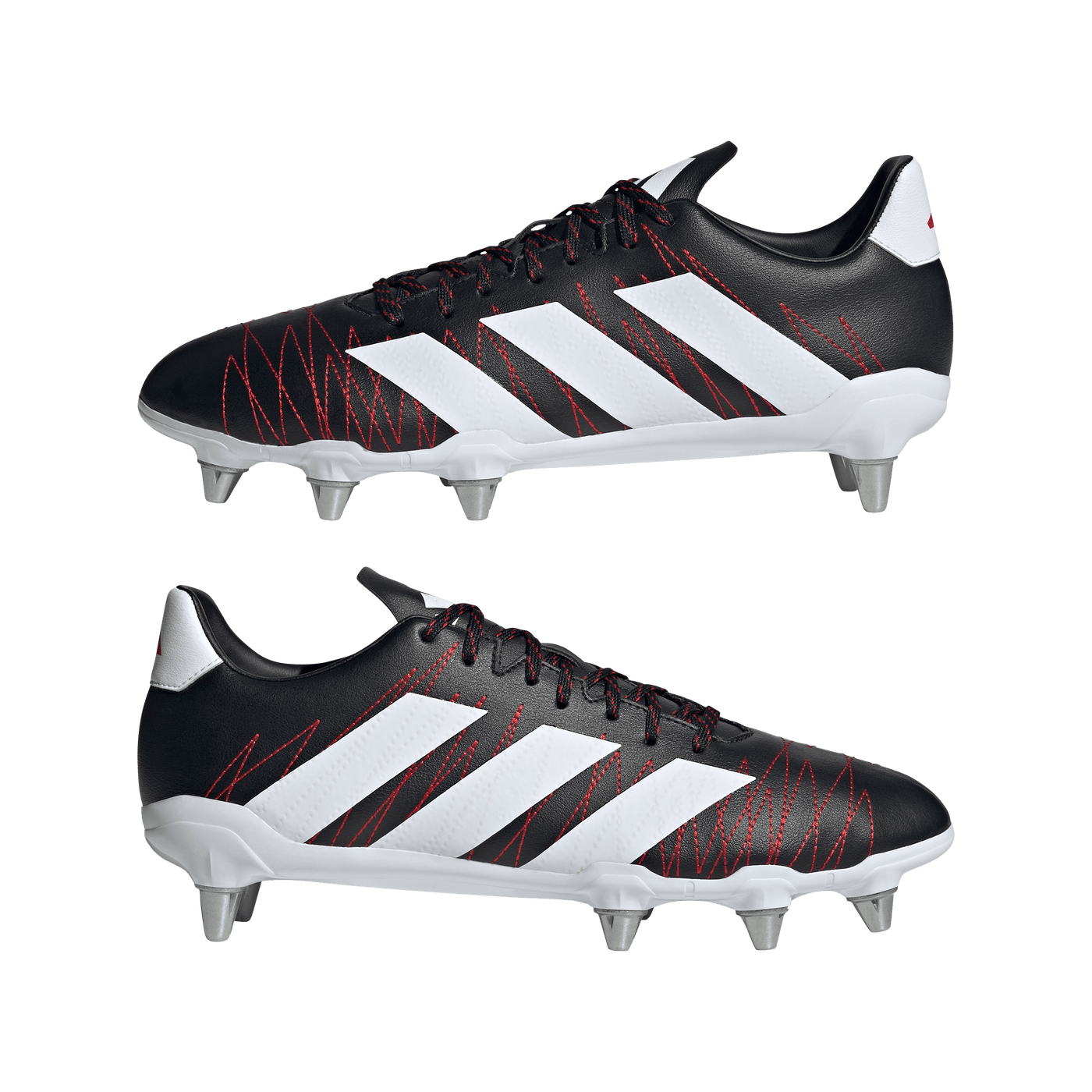 adidas Kakari SG Senior Rugby Boots - Black/White