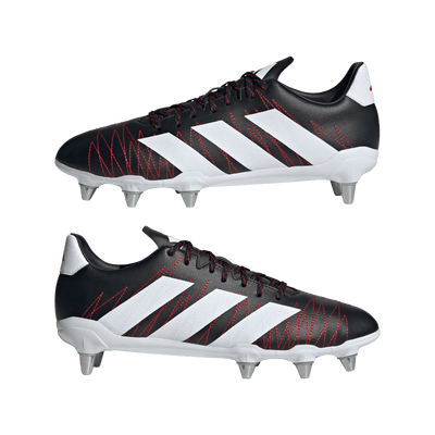 Adidas Kakari SG Senior Rugby Boot Black/Silver