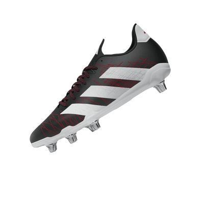 adidas Kakari SG Senior Rugby Boots - Black/White