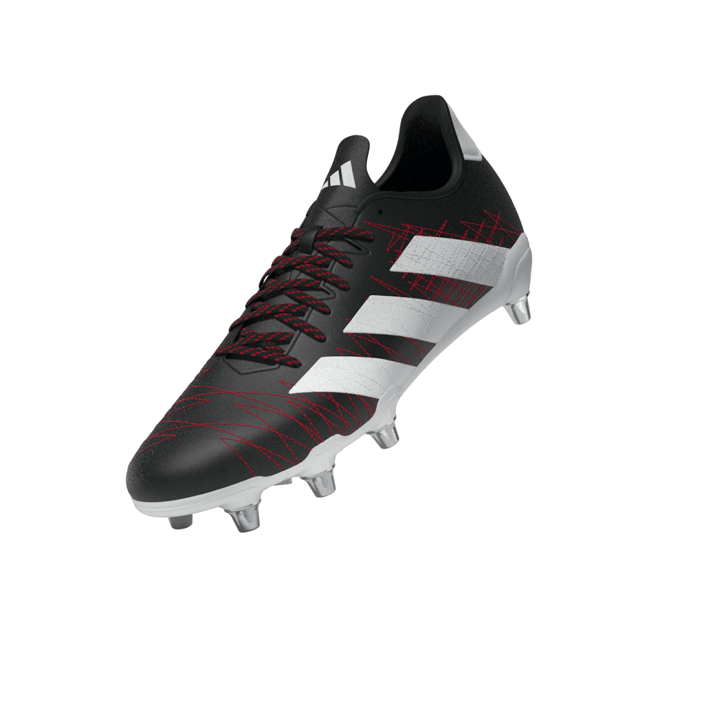 adidas Kakari SG Senior Rugby Boots - Black/White