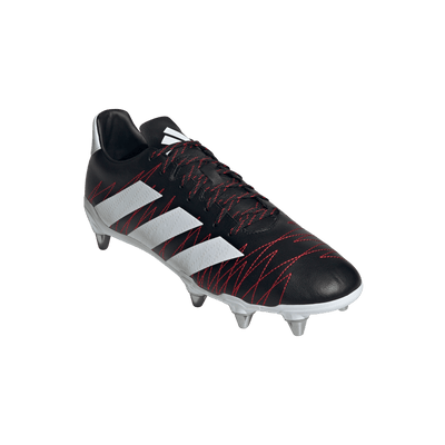 adidas Kakari SG Senior Rugby Boots - Black/White