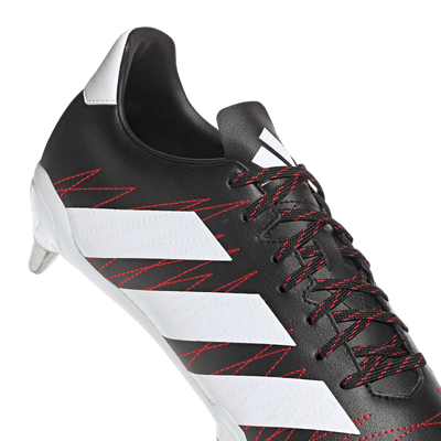 Adidas Kakari SG Senior Rugby Boot Black/Silver