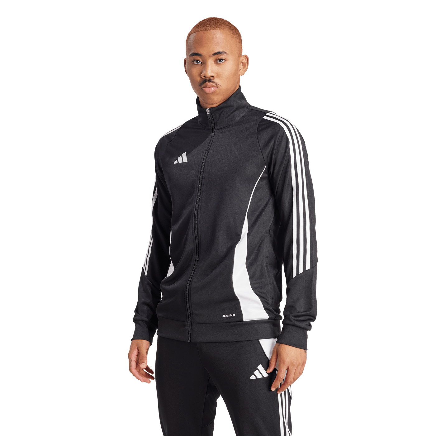 adidas Tiro24 Adults Track Jacket - Black/White