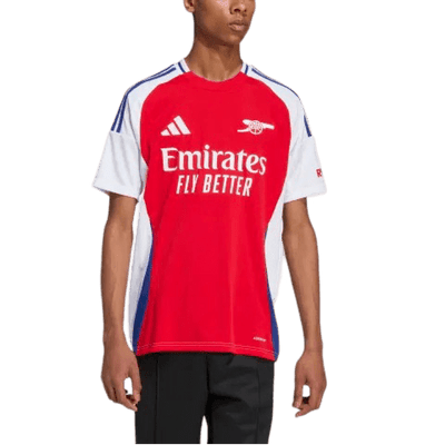 SAKA #7 Arsenal FC Adults Home Jersey 2024/25 - Arsenal Font