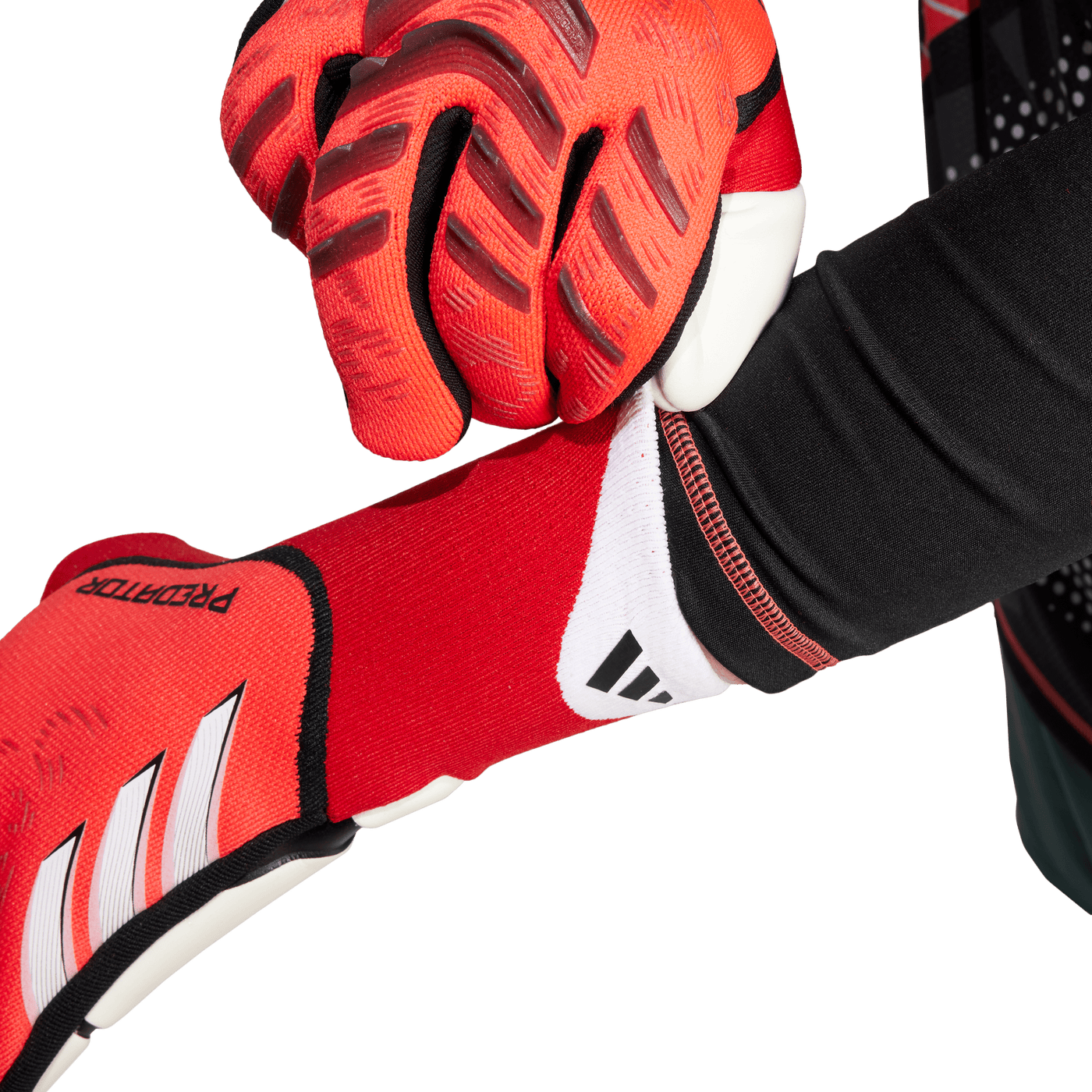 adidas Predator Pro Goalkeeper Gloves - Lucid Red/Black