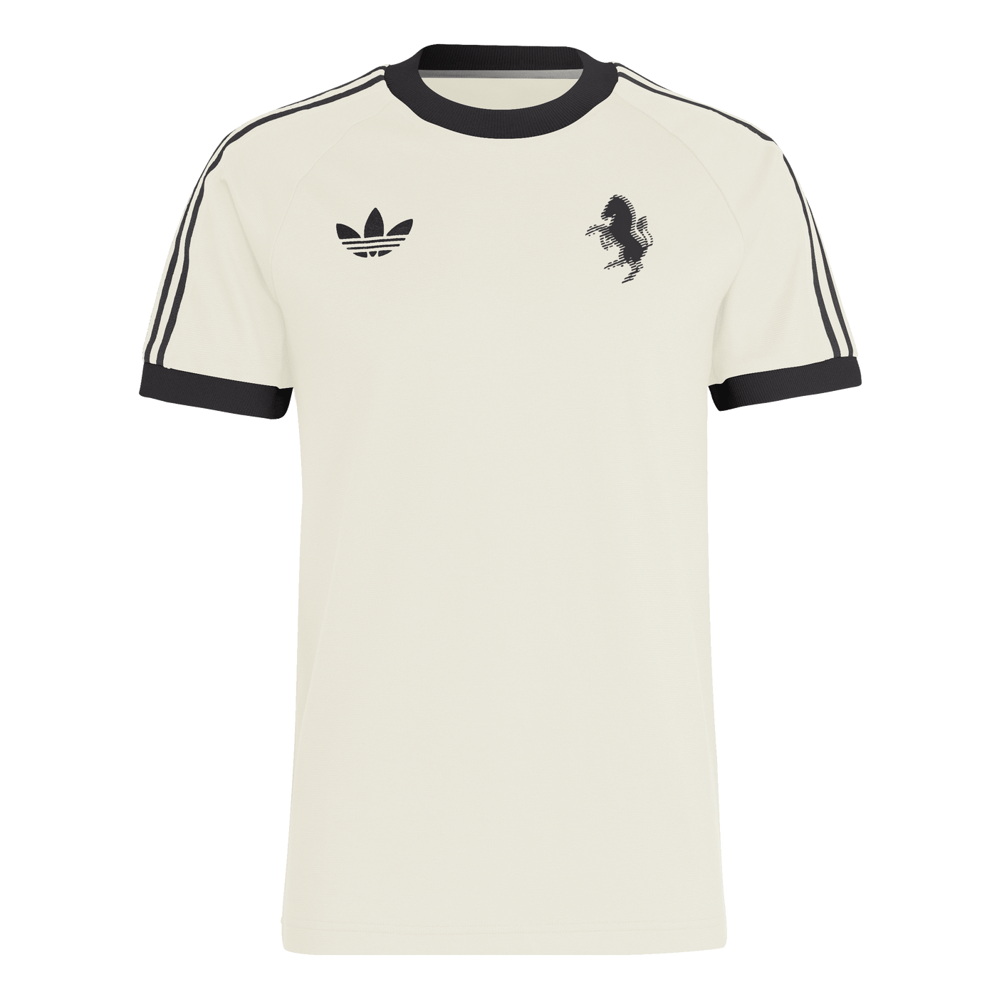 adidas Juventus OG 3 Stripe Adults Tee - White