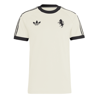 adidas Juventus OG 3 Stripe Adults Tee - White