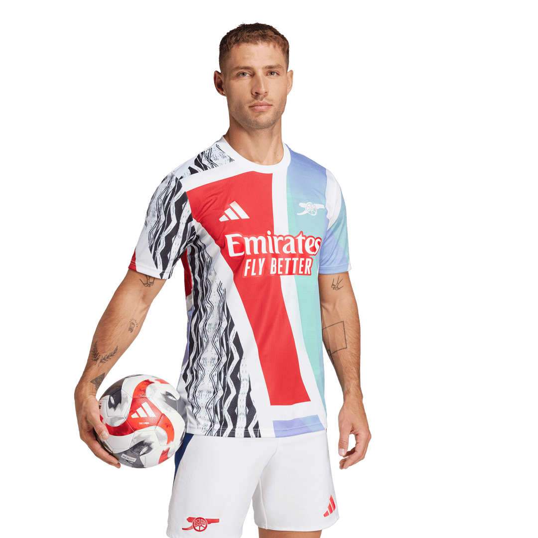 Arsenal FC Pre Match Adults Jersey 2024/25 | SPT Football | Free