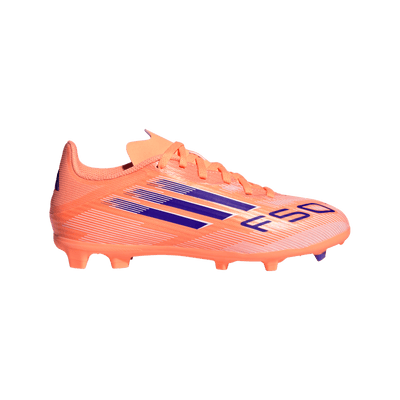 adidas F50 League FG/MG Kids Football Boots - Coral Blaze Pack