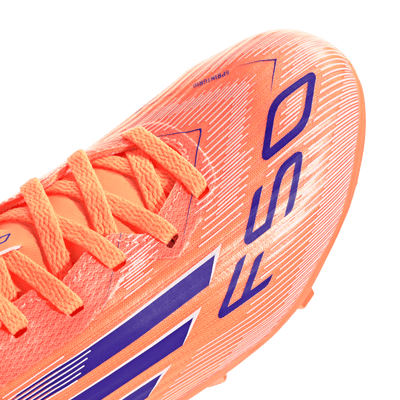 adidas F50 League FG/MG Kids Football Boots - Coral Blaze Pack