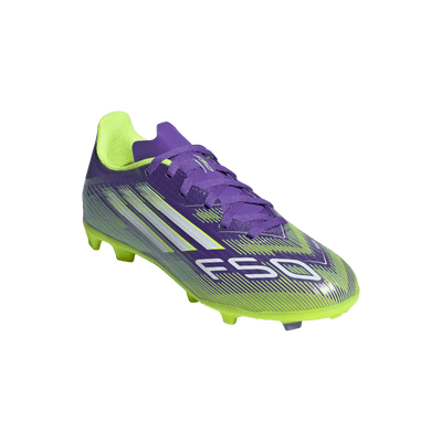 adidas F50 League FG/MG Kids Football Boots - Radiant Blaze Pack