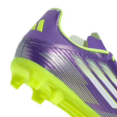 adidas F50 League FG/MG Kids Football Boots - Radiant Blaze Pack