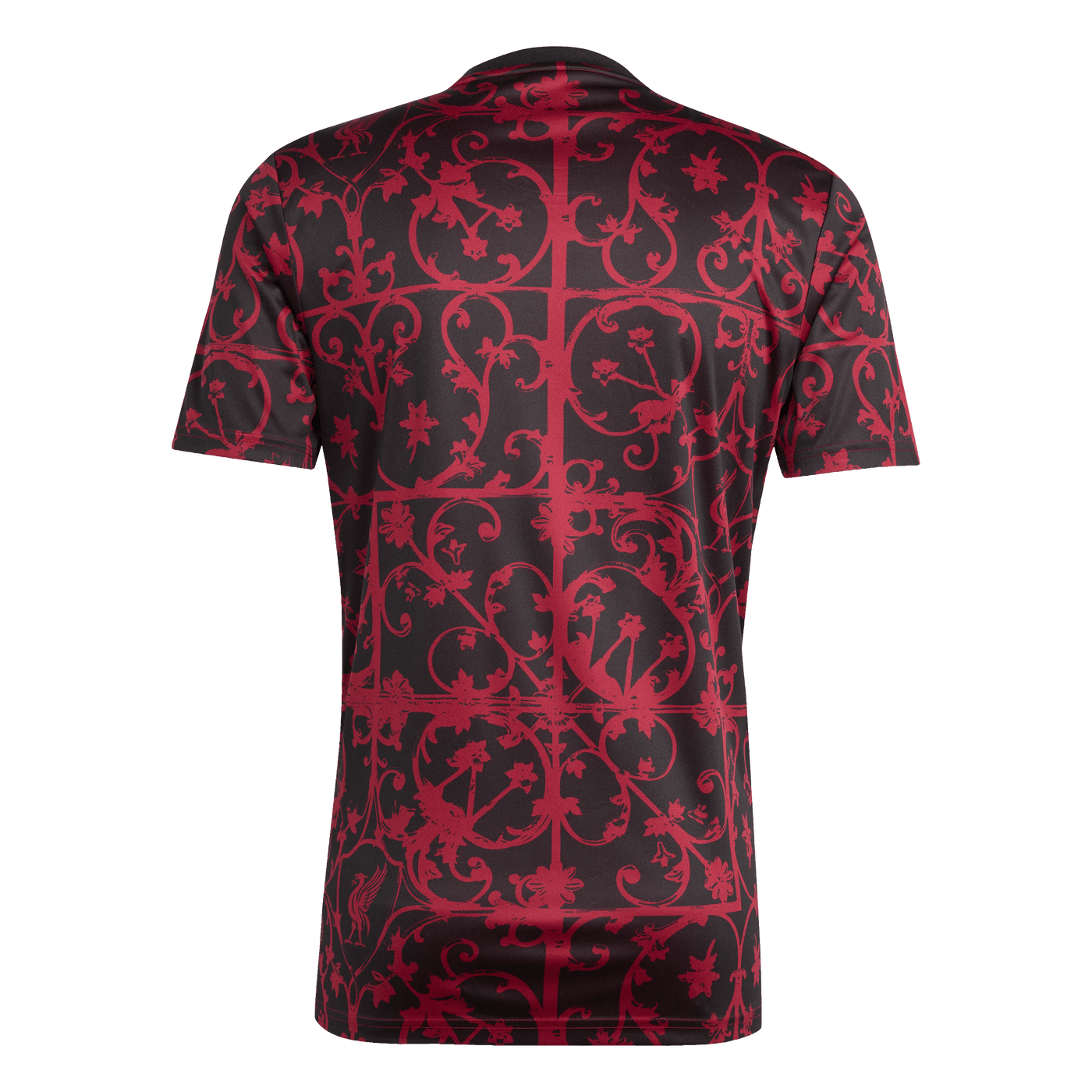 Liverpool FC Adults Pre Match Jersey 2025/26 - Black/Ruby