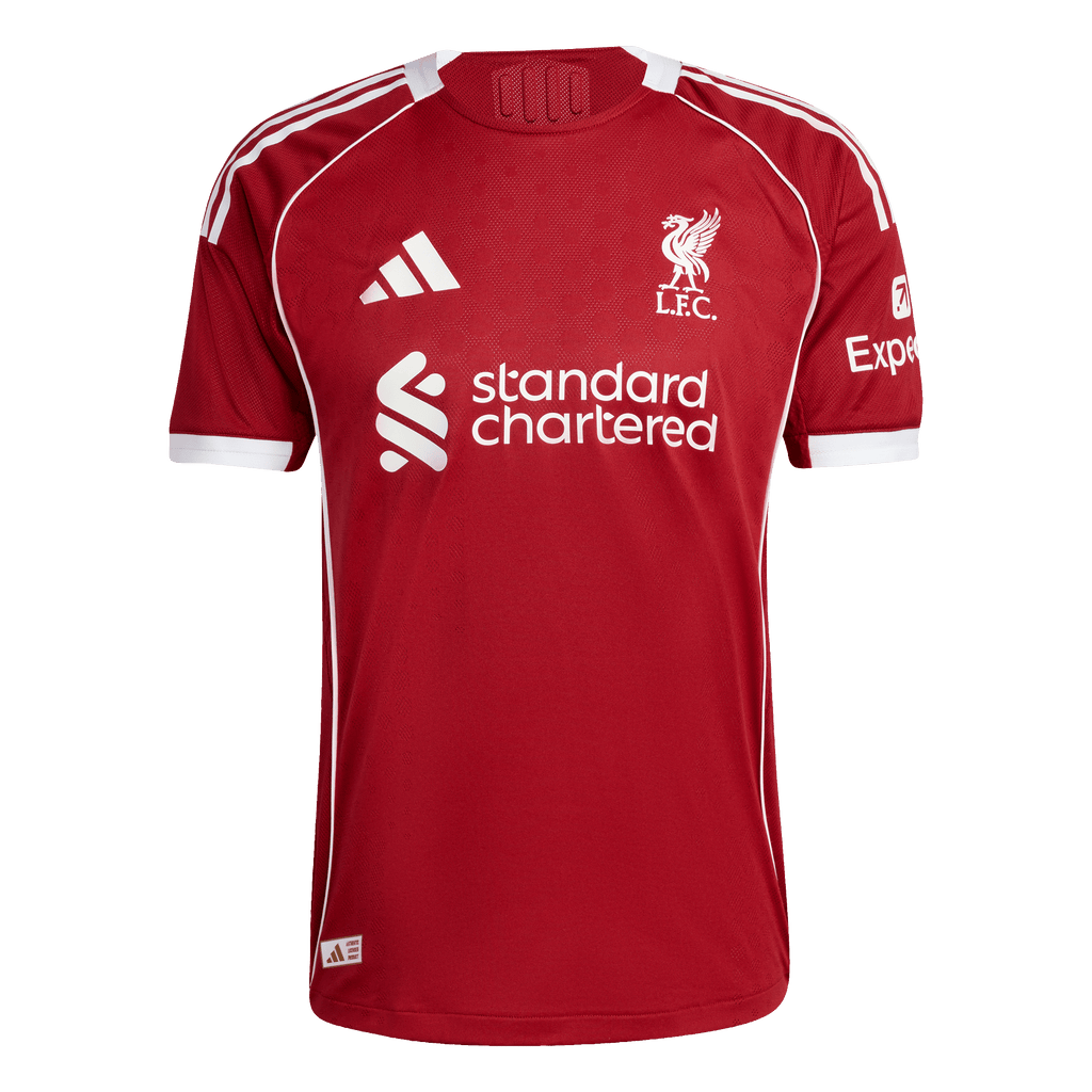 Liverpool 赤 長袖 シャツ Liverpool 25/26 Men's Home Long Sleeve Shirt - All Jerseys