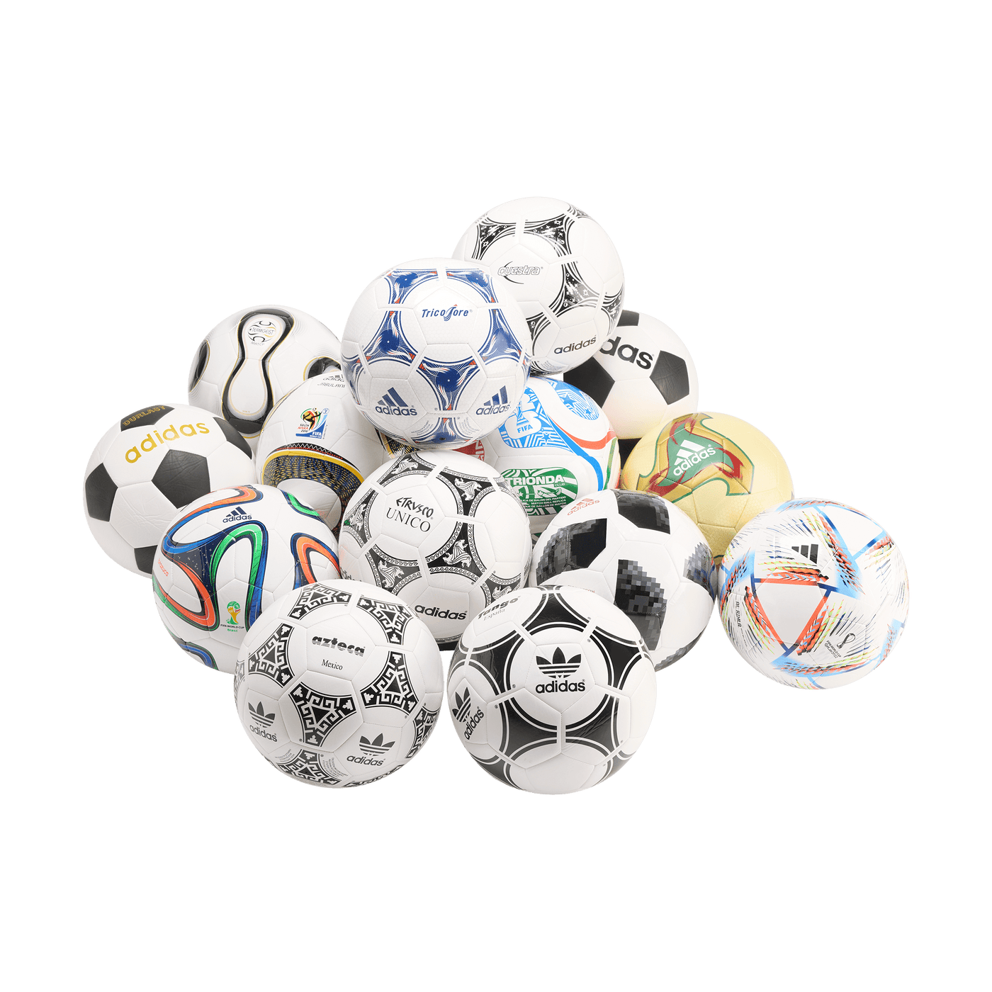 adidas FIFA World Cup Historical Club Ball Set