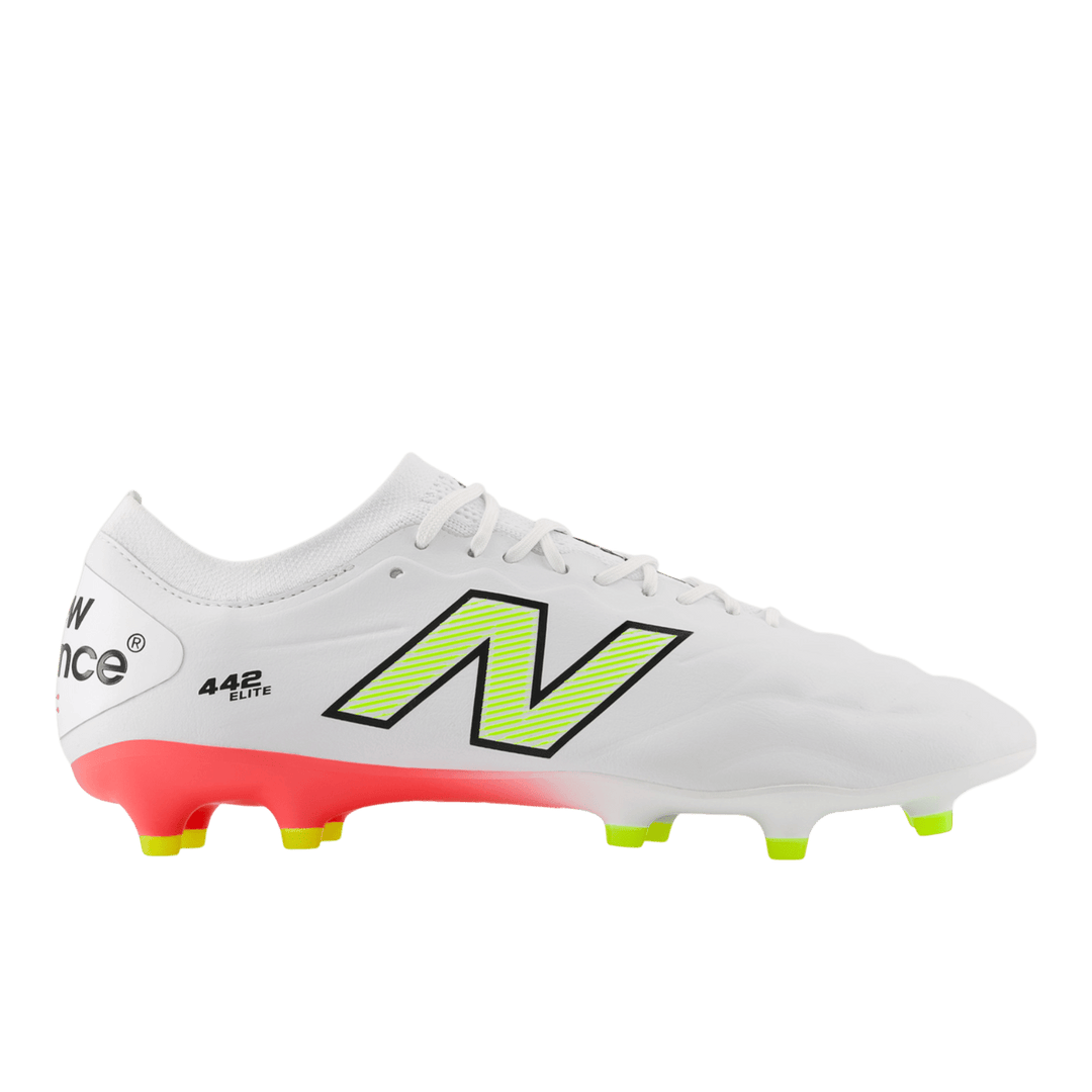 New Balance 442 V2 Elite FG Senior Football Boots White SPT