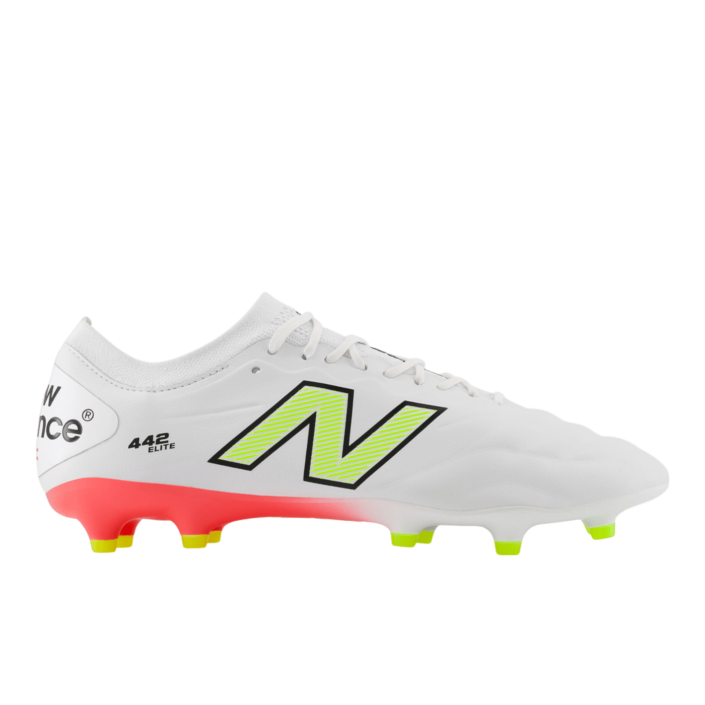 New Balance 442 V2 Elite FG Senior Football Boots - White