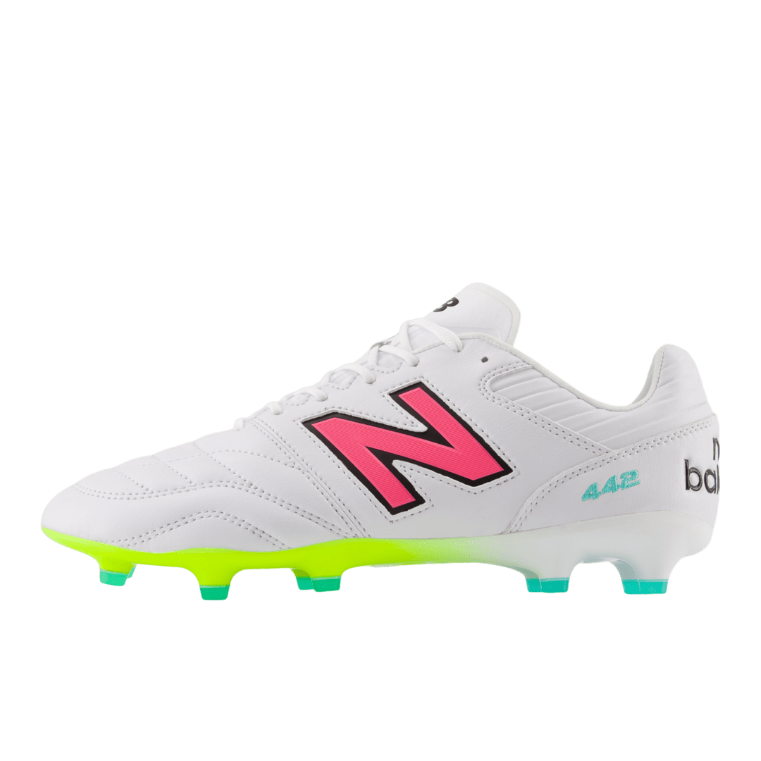 New Balance 442 V2 Pro FG Senior Football Boot White