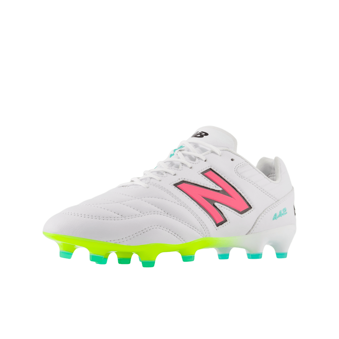 New Balance 442 V2 Pro FG Senior Football Boot White