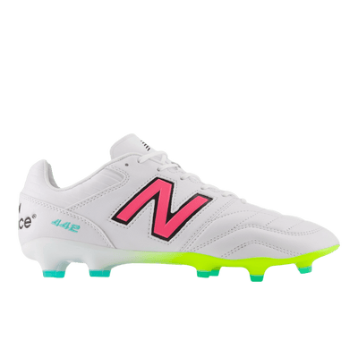 New Balance 442 V2 Pro FG Senior Football Boot White