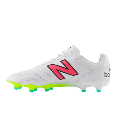 New Balance 442 V2 Pro FG Senior Football Boot White