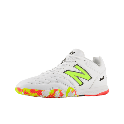 New Balance 442 V2 Pro Indoor Senior Football Boots - White