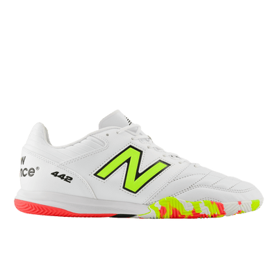 New Balance 442 V2 Pro Indoor Senior Football Boots - White