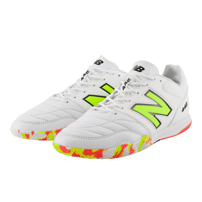 New Balance 442 V2 Pro Indoor Senior Football Boots - White