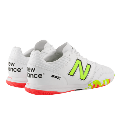 New Balance 442 V2 Pro Indoor Senior Football Boots - White