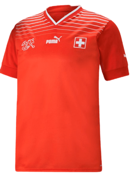 Switzerland National Adults Home Jersey - 2022