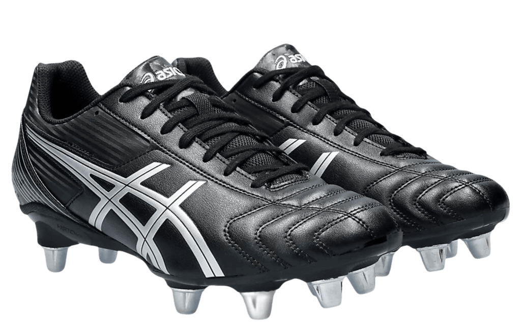 Asics Lethal Tackle SG Senior Rugby Boot Black/White