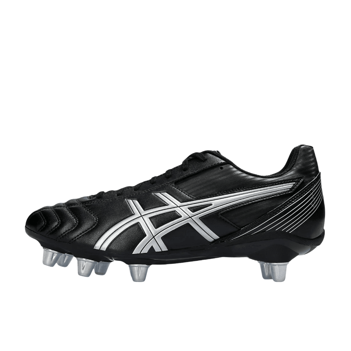 Asics Lethal Tackle SG Senior Rugby Boot Black/White