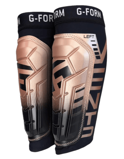 G-Form Youth Pro-S Vento Shinguards - Black/Rose Gold