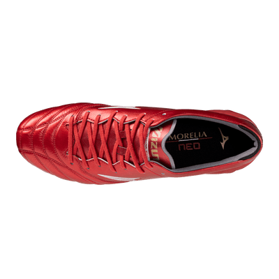 Mizuno Morelia Neo IV Elite FG Senior Football Boots - Morelia 40th Red/White/Black