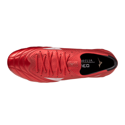 Mizuno Morelia Neo IV Beta Elite FG Senior Football Boots - Morelia 40th Red/White/Black