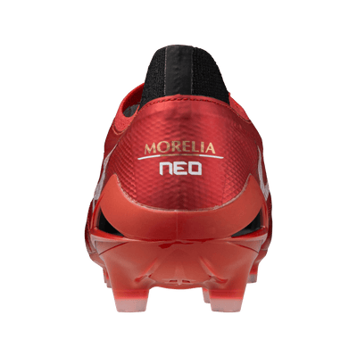 Mizuno Morelia Neo IV Beta Elite FG Senior Football Boots - Morelia 40th Red/White/Black