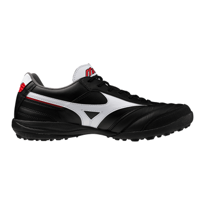 Mizuno Morelia Sala Elite Turf Senior Football Boots - White/Black/Chinese Red