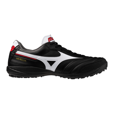 Mizuno Morelia Sala Elite Turf Senior Football Boots - White/Black/Chinese Red