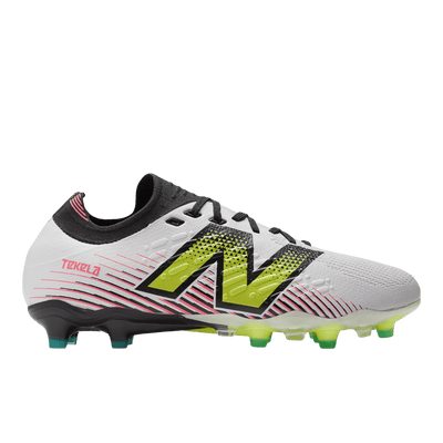 New Balance Tekela V4+ Pro Low FG Senior Football Boot White