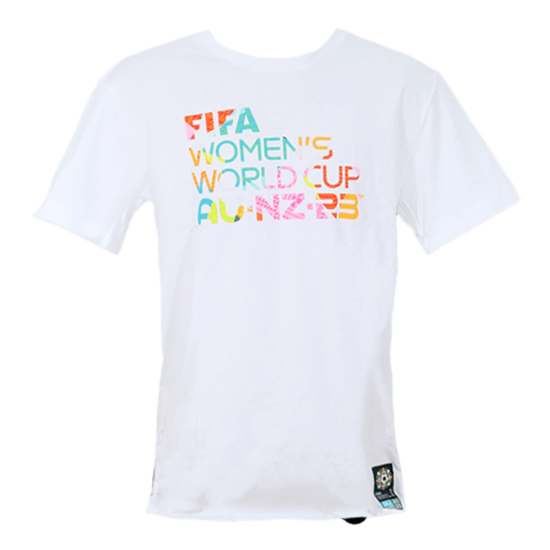 FIFA WWC 2023 Adults Wordmark SS Tee - White