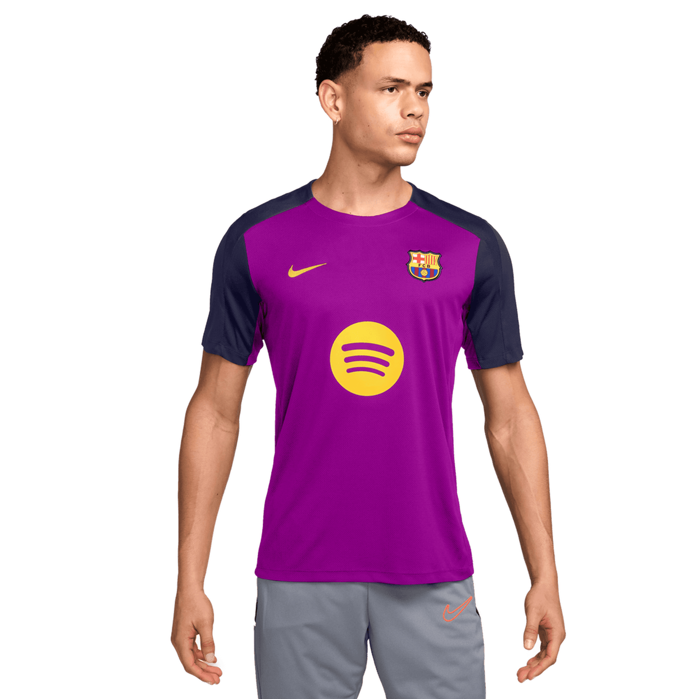 Barcelona FC Dri-Fit Adults Strike Football Top 2025/26