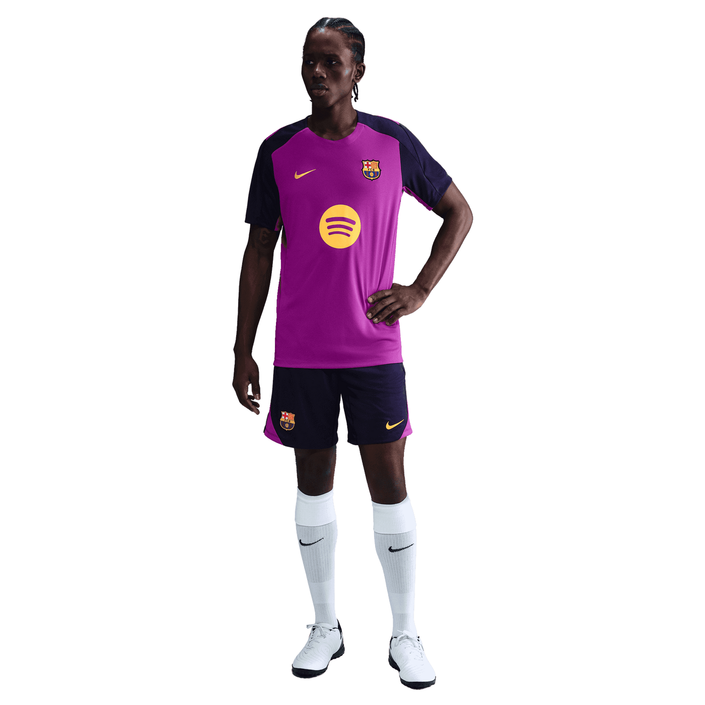 Barcelona FC Dri-Fit Adults Strike Football Top 2025/26
