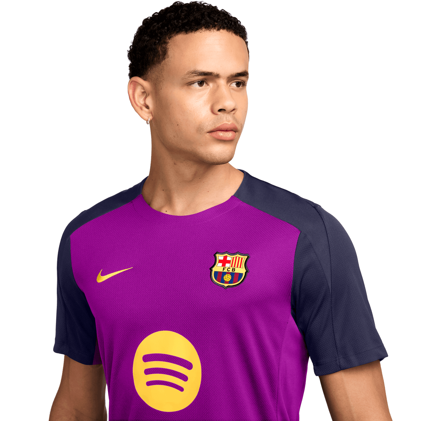 Barcelona FC Dri-Fit Adults Strike Football Top 2025/26