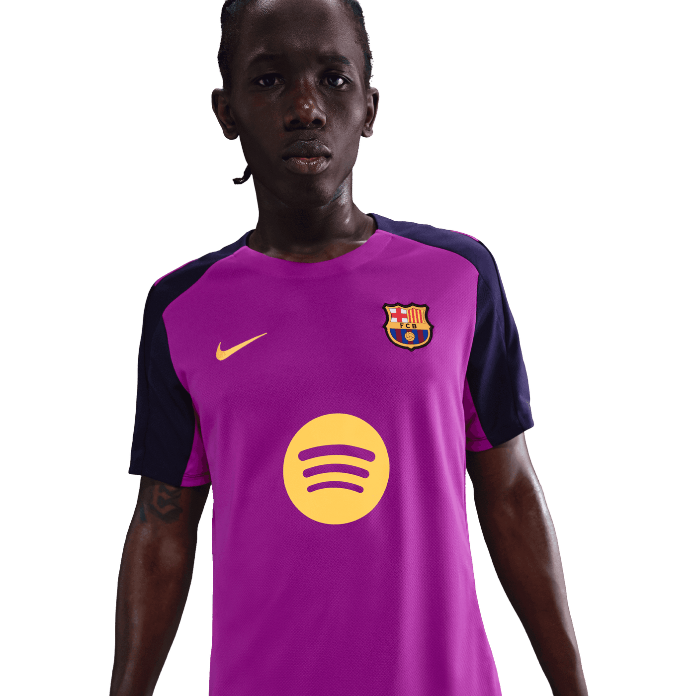 Barcelona FC Dri-Fit Adults Strike Football Top 2025/26