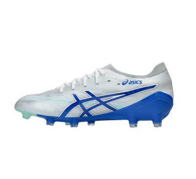 Asics Menace 5 FG Senior Football Boots - White/Illusion Blue