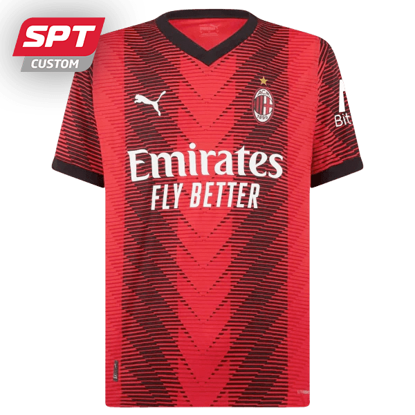 AC Milan Authentic Adults Home Jersey - 23/24