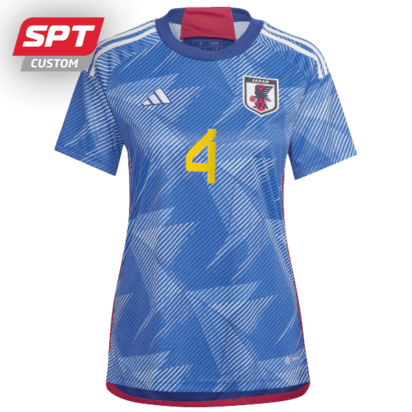 Saki Kumagai # 4 Japan National Womens Home Jersey - 2023 – SPT ...