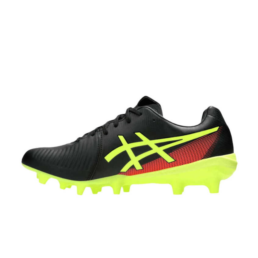 Asics Lethal Tigreor 3 IT FG Senior Football Boot Black Safety Yellow SPT Football Free Shipping Australia wide
