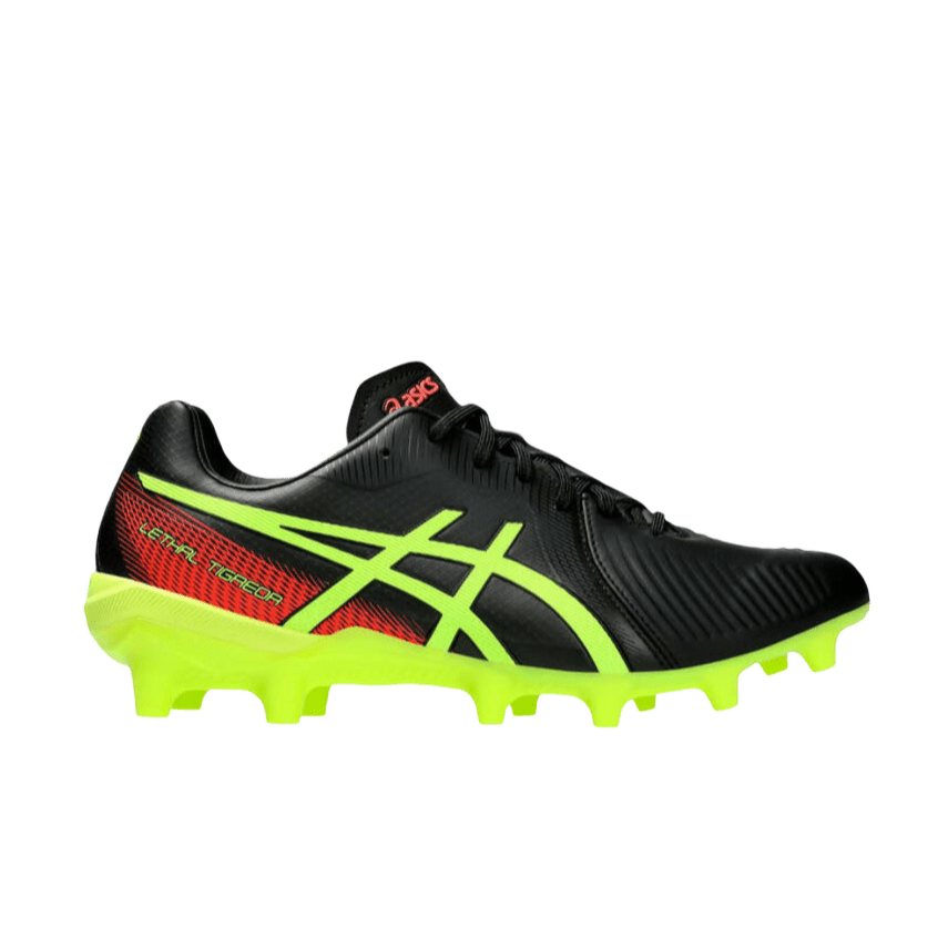 Asics Lethal Tigreor 3 IT FG Senior Football Boot - Black/Safety Yellow