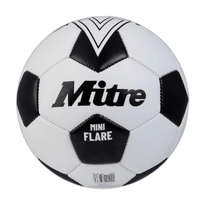 Mitre Flare 24 Mini Soccerball - White/Black